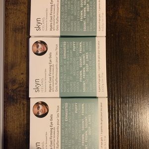 Skyn ICELAND Hydro Cool Firming Eye Gels/ NEW/ 55$ for all the 4 boxes